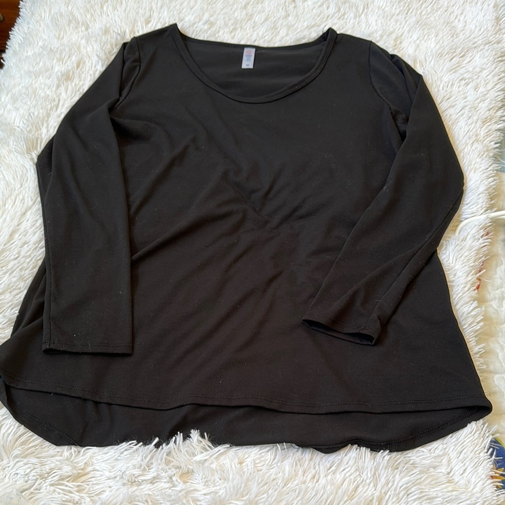 Lularoe Black Women's Top